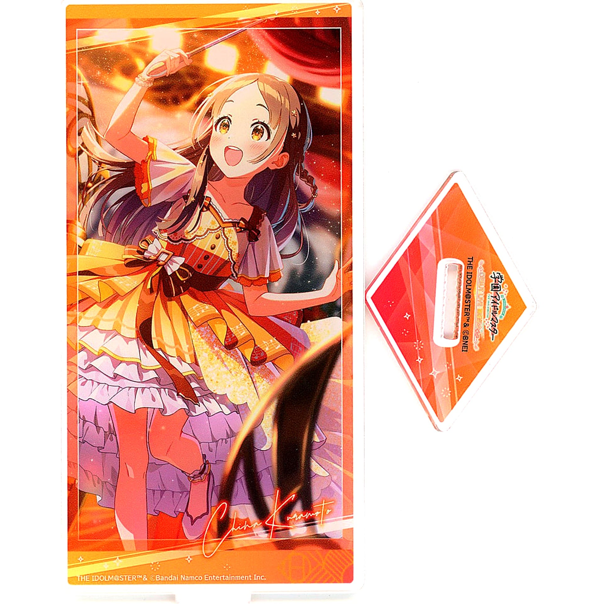 China Kuramoto Gakuen Idolmaster Trading Acrylic Stand Sweets Paradise Debut Live Commemoration Cafe [USED]