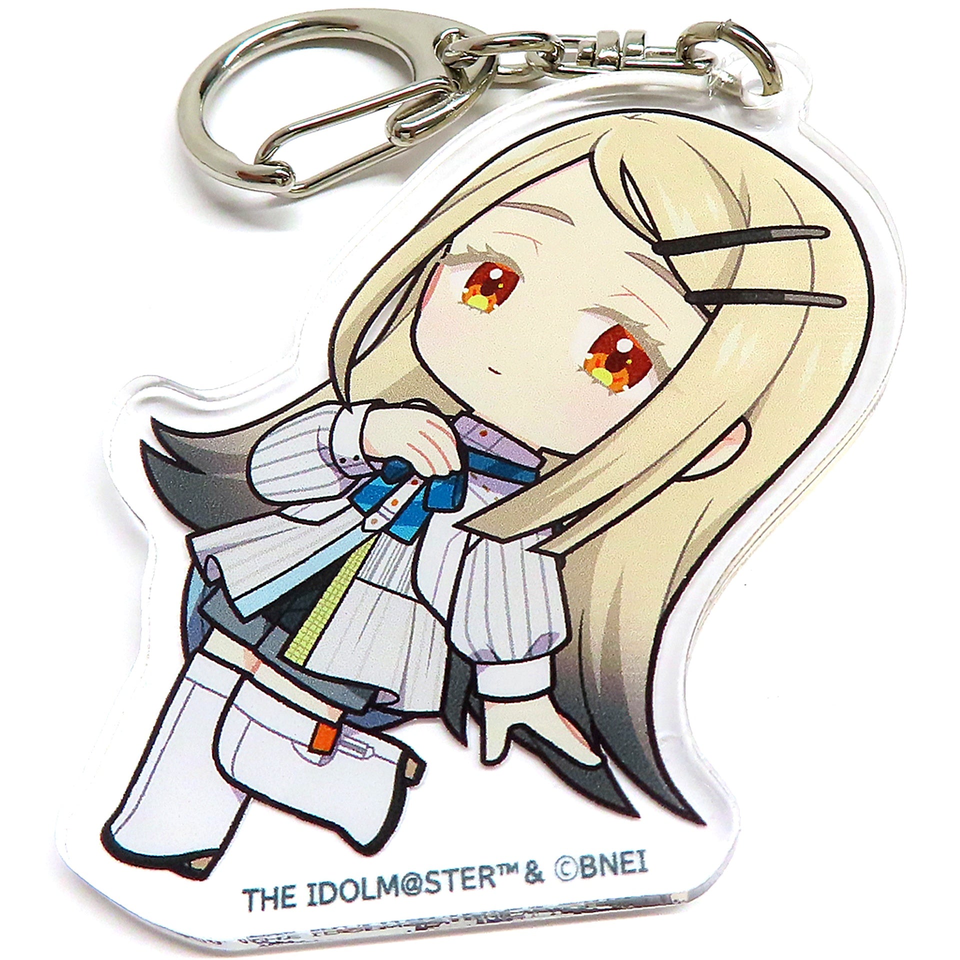Hiro Shinosawa Gakuen Idolmaster x SWEETS PARADISE DEBUT LIVE Commemoration Cafe Trading Acrylic Keychain [USED]
