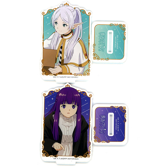 Frieren and Fern Illustration Acrylic Stand Set of 2 Animate All Volumes Purchase Bonus for Blu-ray Frieren Beyond Journey's End Single Item [USED]