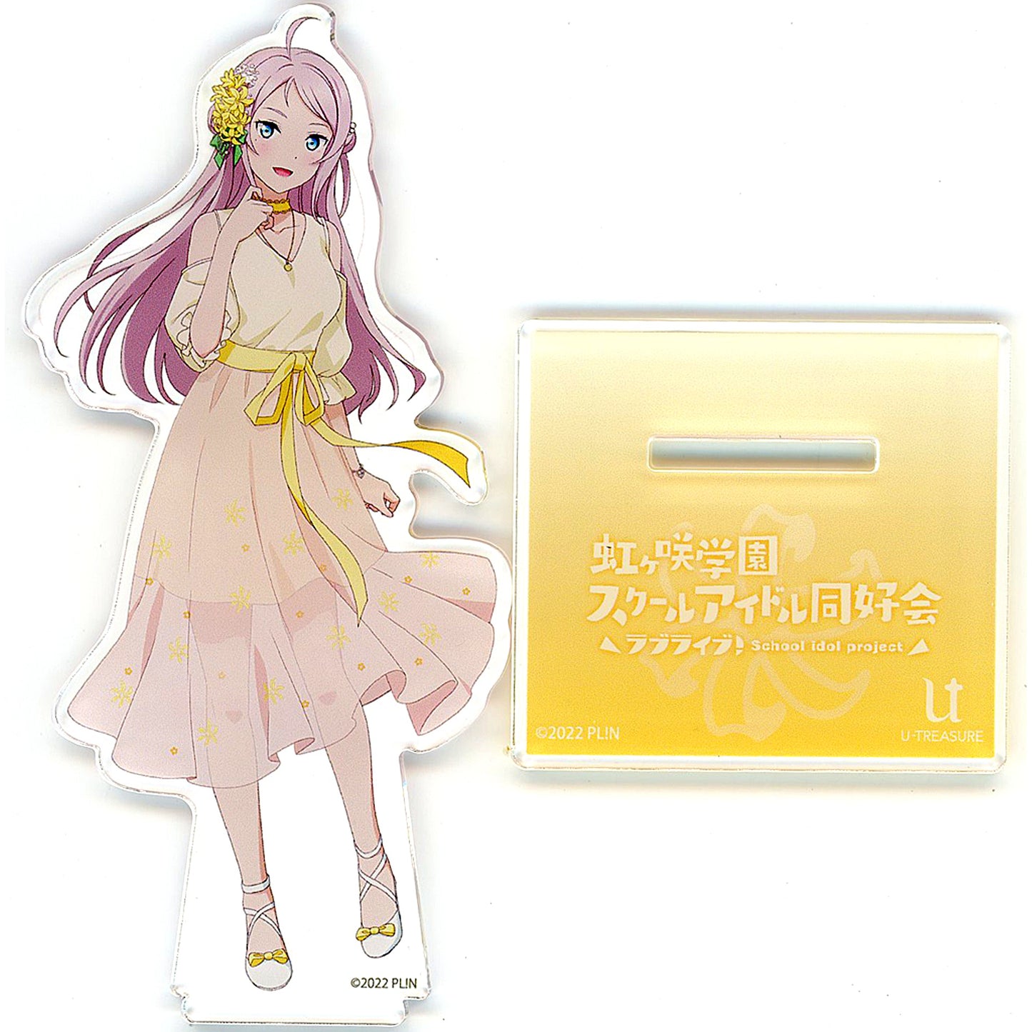 Lanzhu Zhong Illustration Acrylic Stand Nijigasaki High School Idol Club x U-TREASURE Love Live! SIF Series 10th Anniversary Concept Ring & Acrylic Stand Vol.3 [USED]