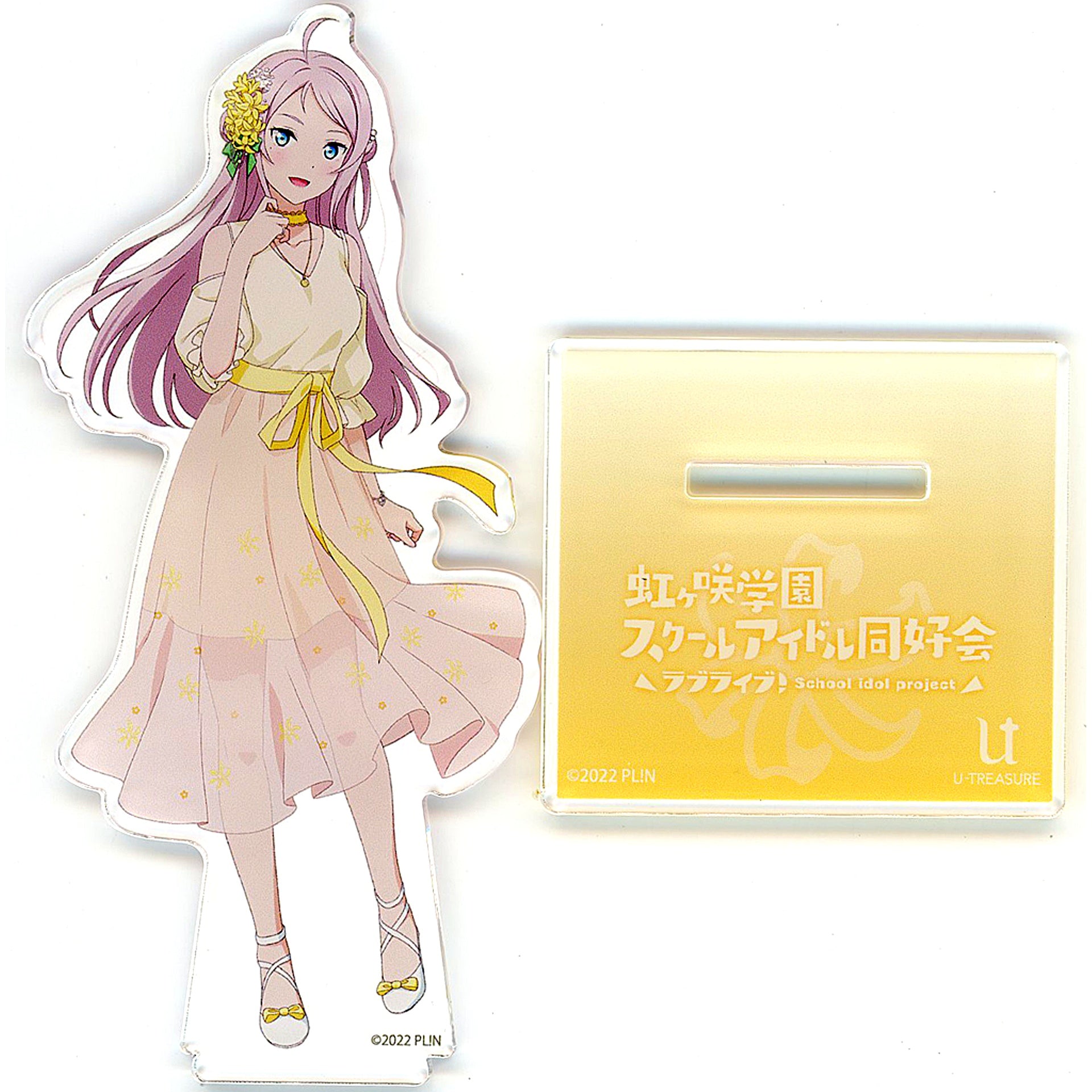 Lanzhu Zhong Illustration Acrylic Stand Nijigasaki High School Idol Club x U-TREASURE Love Live! SIF Series 10th Anniversary Concept Ring & Acrylic Stand Vol.3 [USED]