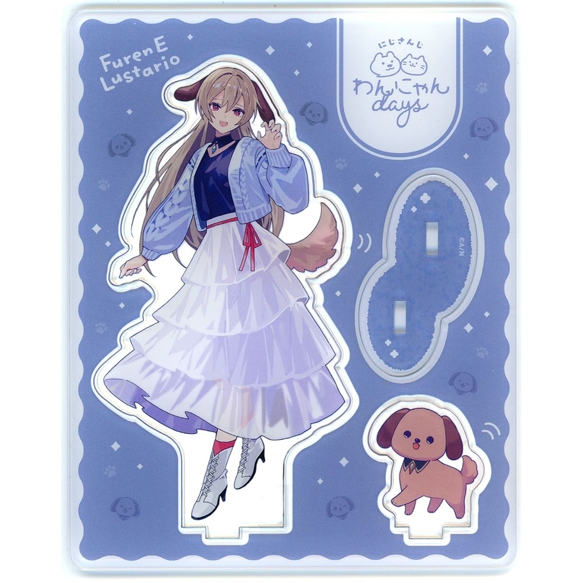 Furen E Lustario Virtual YouTuber Nijisanji Acrylic Stand Wannyan Days [USED]