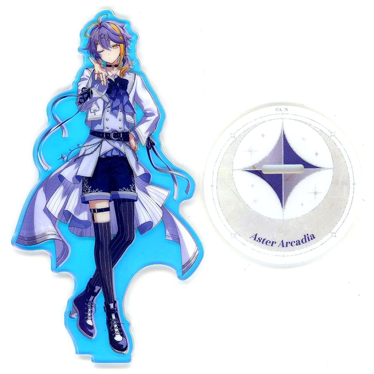 Aster Arcadia ILUNA Virtual YouTuber Nijisanji Aurora Acrylic Stand NIJISANJI EN 2nd Anniversary [USED]