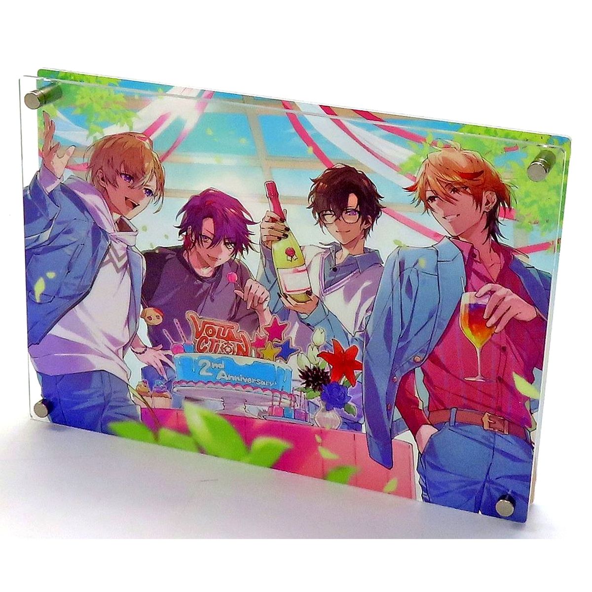 VOLTACTION Virtual YouTuber Nijisanji Acrylic Panel 2nd Anniversary [USED]