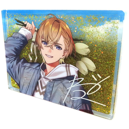 Fura Kanato VOLTACTION Glitter Acrylic Block Virtual YouTuber Nijisanji VOLTACTION 2nd Anniv [USED]