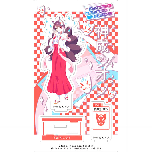 Shion Kaminarimon Acrylic Stand VTuber I Forgot to Turn Off My Stream and Became a Legend [USED]