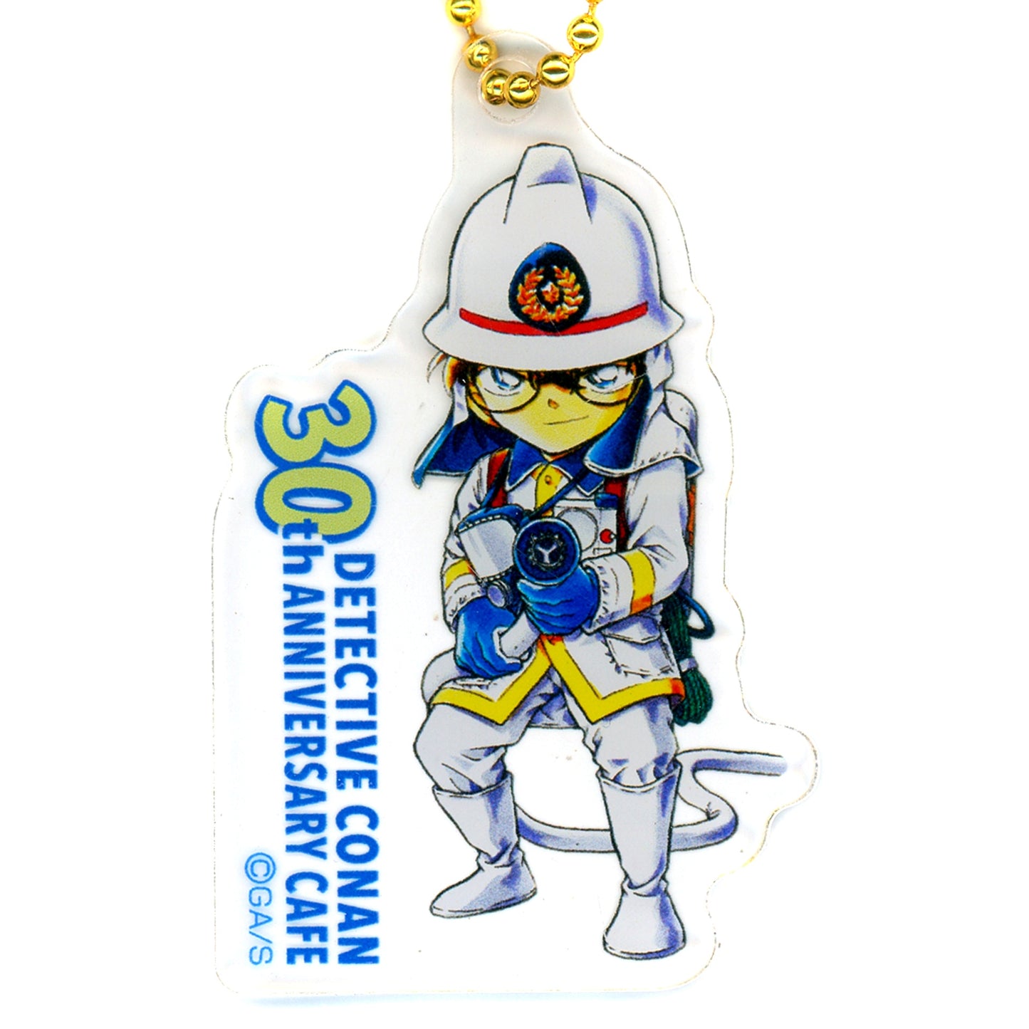 Conan Edogawa Detective Conan 30th Anniversary Cafe Acrylic Keychain A Comics Vol 39 Cover Illustration [USED]
