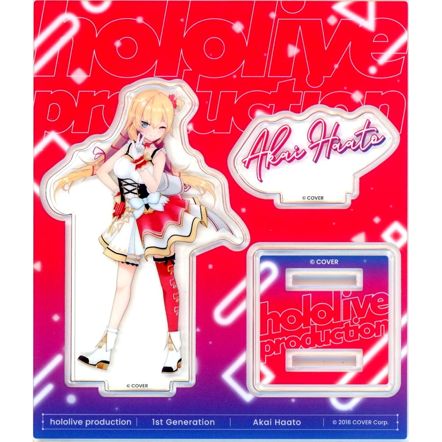 Akai Haato Virtual YouTuber Hololive Origin Outfit Acrylic Stand [USED]