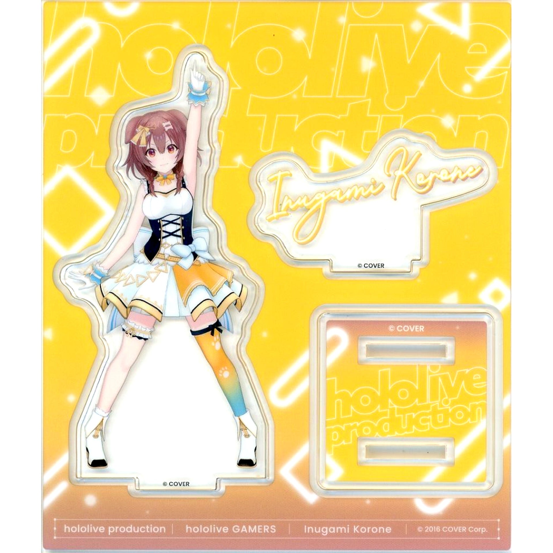 Inugami Korone Virtual YouTuber Hololive Origin Outfit Acrylic Stand [USED]