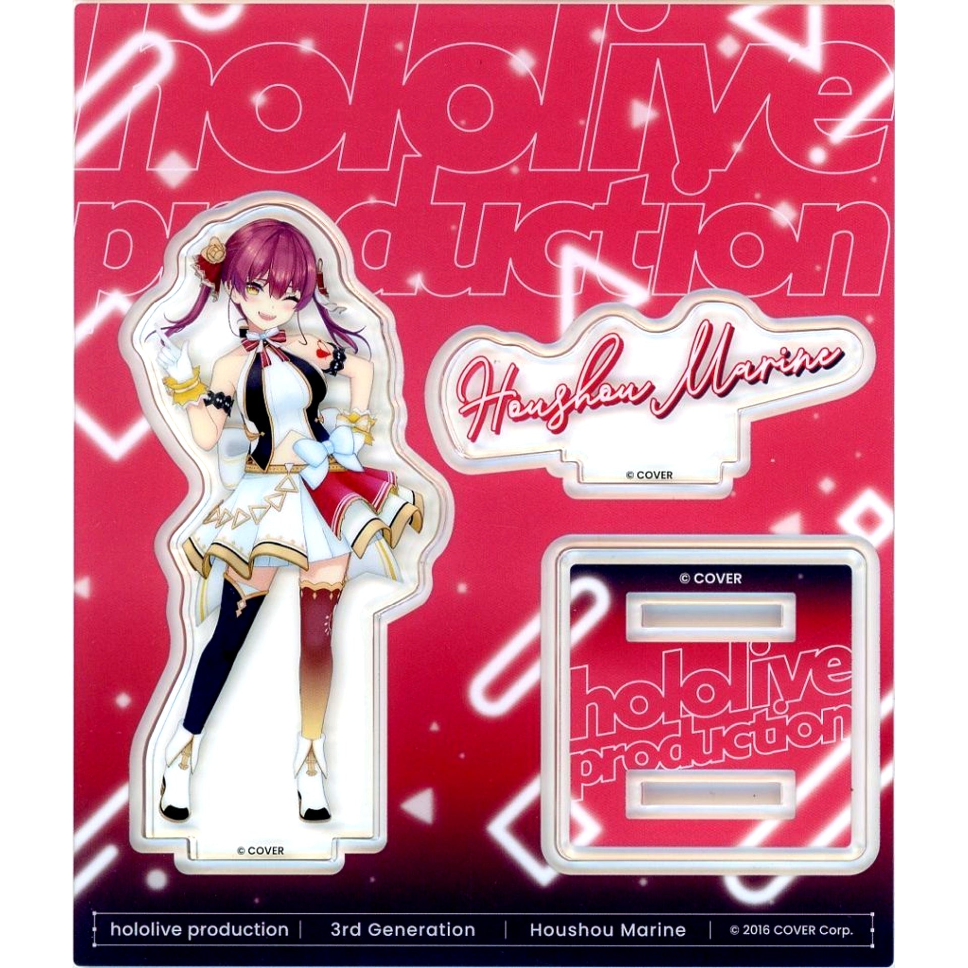 Houshou Marine Virtual YouTuber Hololive Origin Outfit Acrylic Stand [USED]