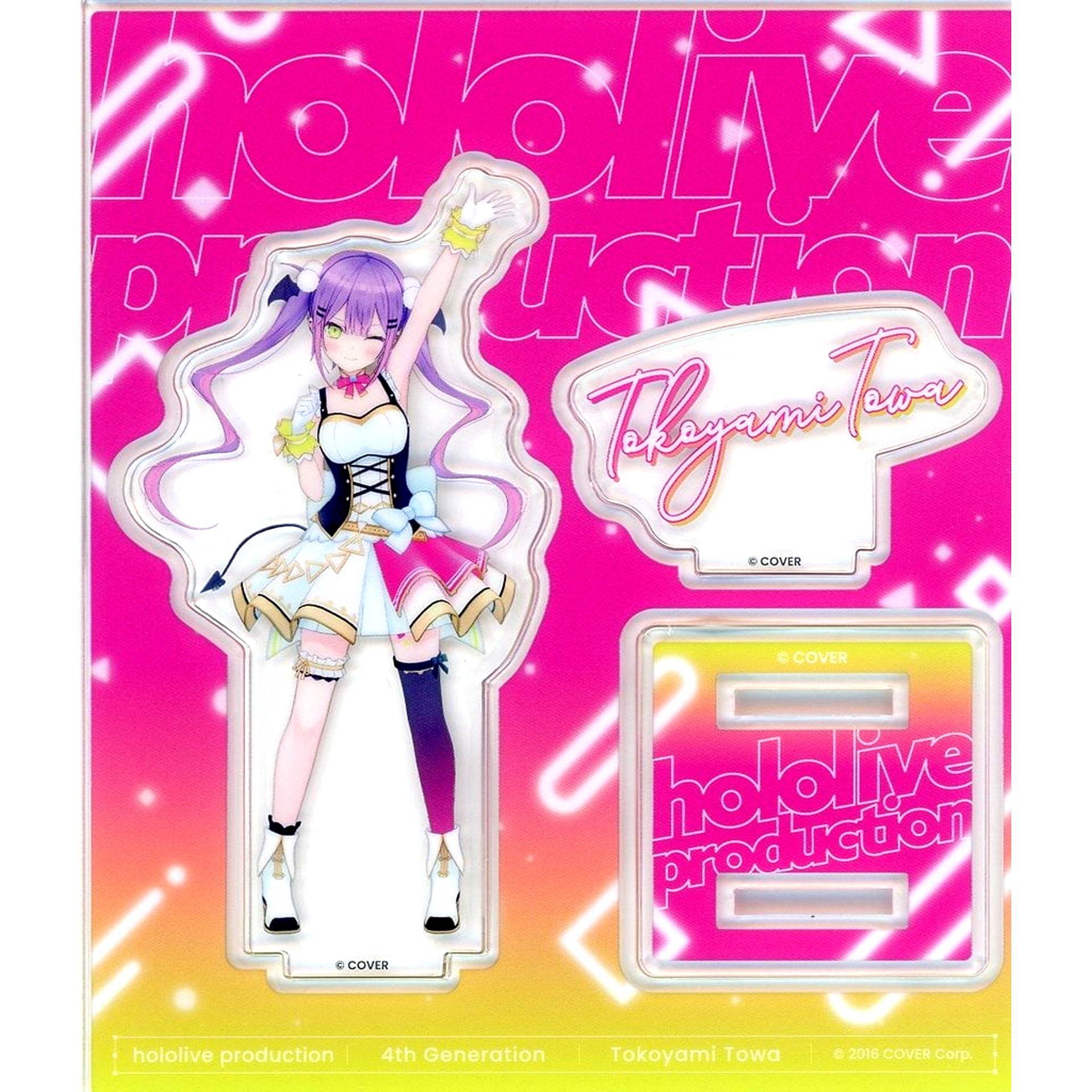 Tokoyami Towa VTuber hololive Acrylic Stand Origin Outfit [USED]