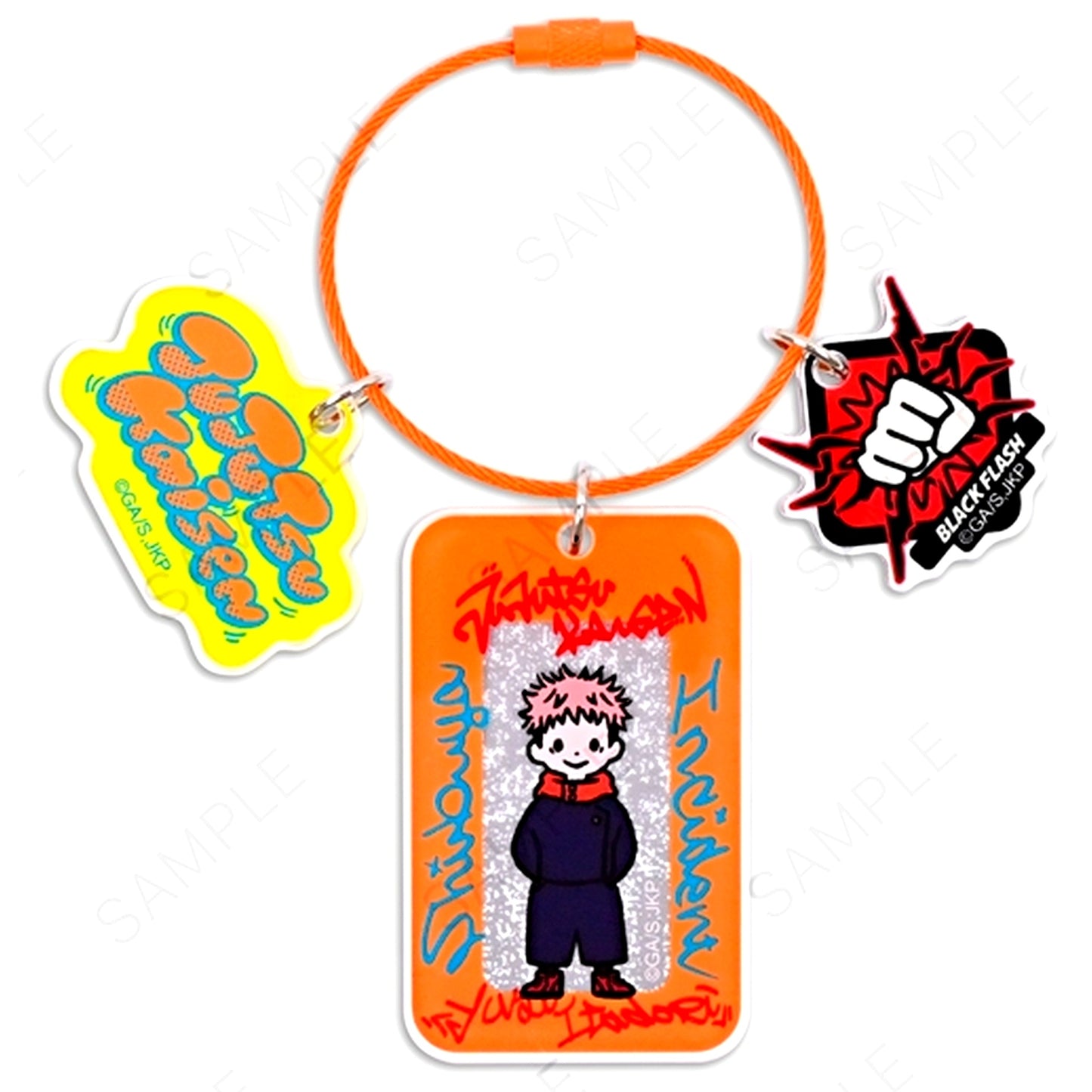 Yuji Itadori Jujutsu Kaisen Bizunizu Acrylic Keychain [USED]