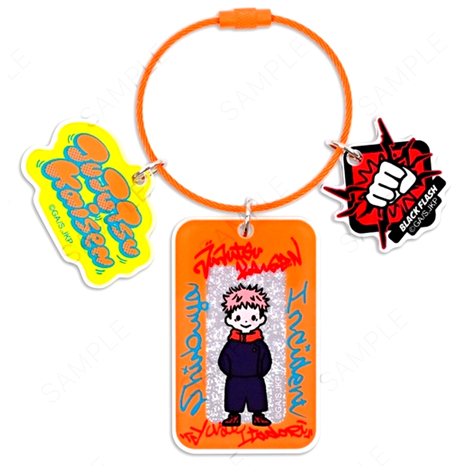 Yuji Itadori Jujutsu Kaisen Bizunizu Acrylic Keychain [USED]