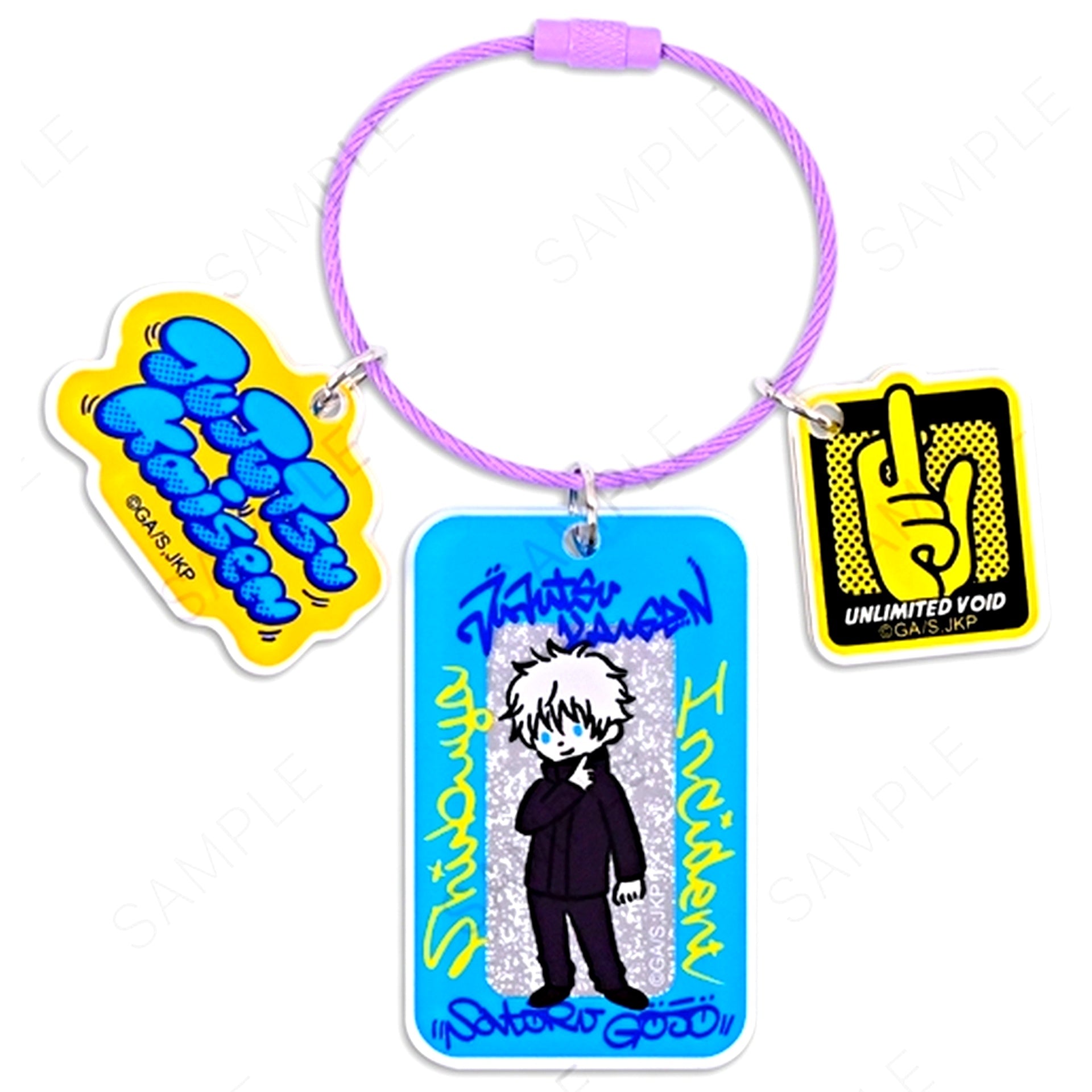 Satoru Gojo Jujutsu Kaisen BizuNizu Acrylic Keychain [USED]