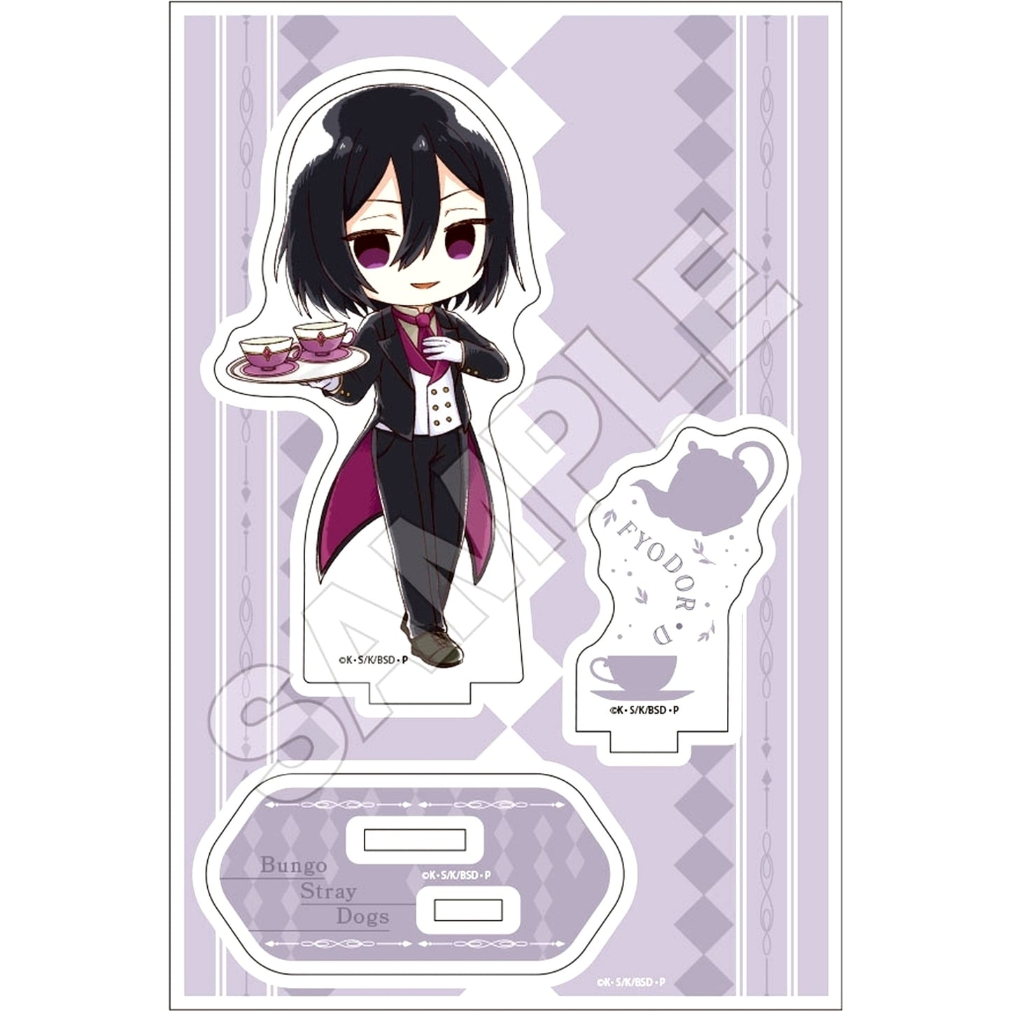 Fyodor D. Bungo Stray Dogs Sketchu! Butler Acrylic Stand Jr. [USED]