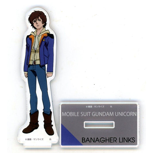 Banagher Links Mobile Suit Gundam Unicorn Acrylic Stand Standard Size [USED]