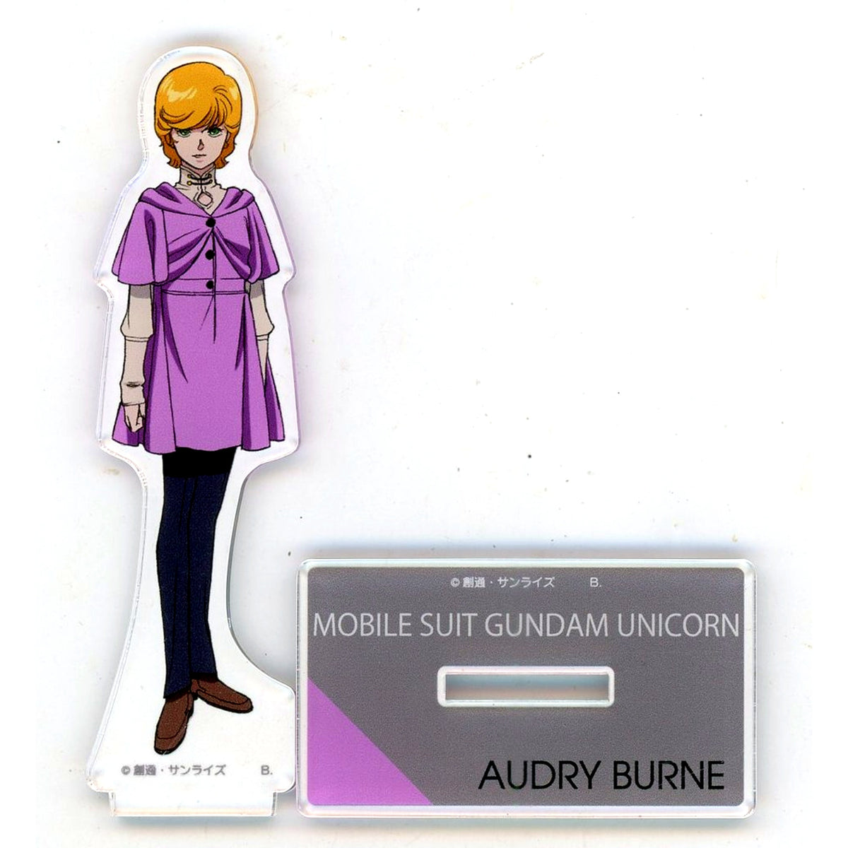 Mineva Lao Zabi Acrylic Stand Standard Size Mobile Suit Gundam Unicorn [USED]