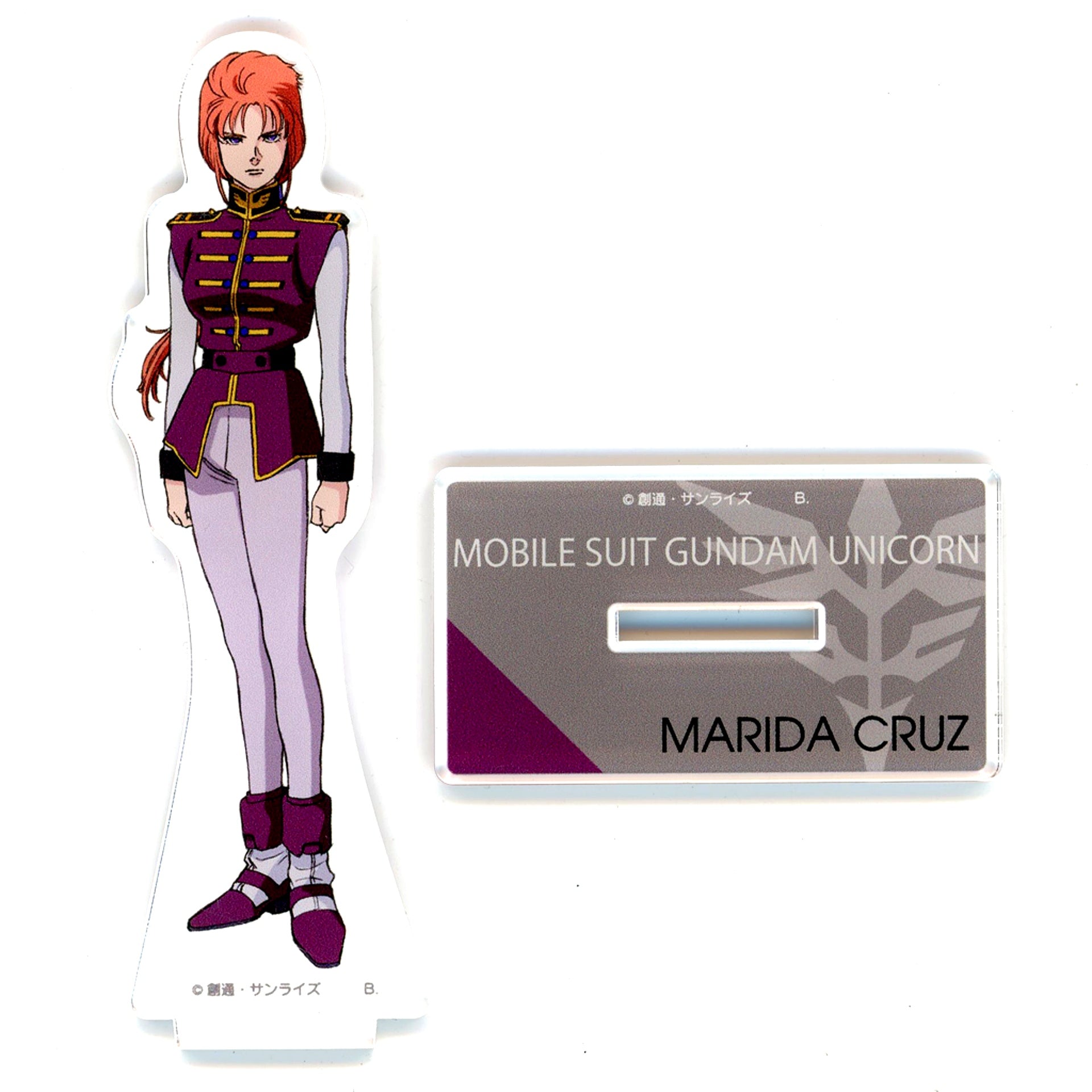 Marida Cruz Mobile Suit Gundam UC Acrylic Stand Standard Size [USED]