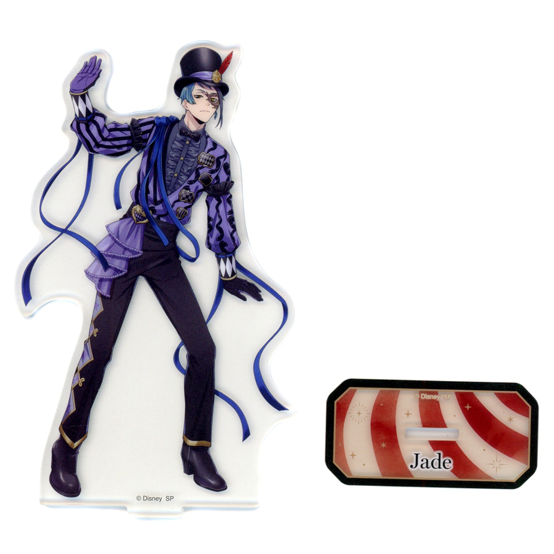 Jade Leech Halloween Ver. 2024 Acrylic Stand Disney Twisted-Wonderland Halloween Animate Only Shop [USED]