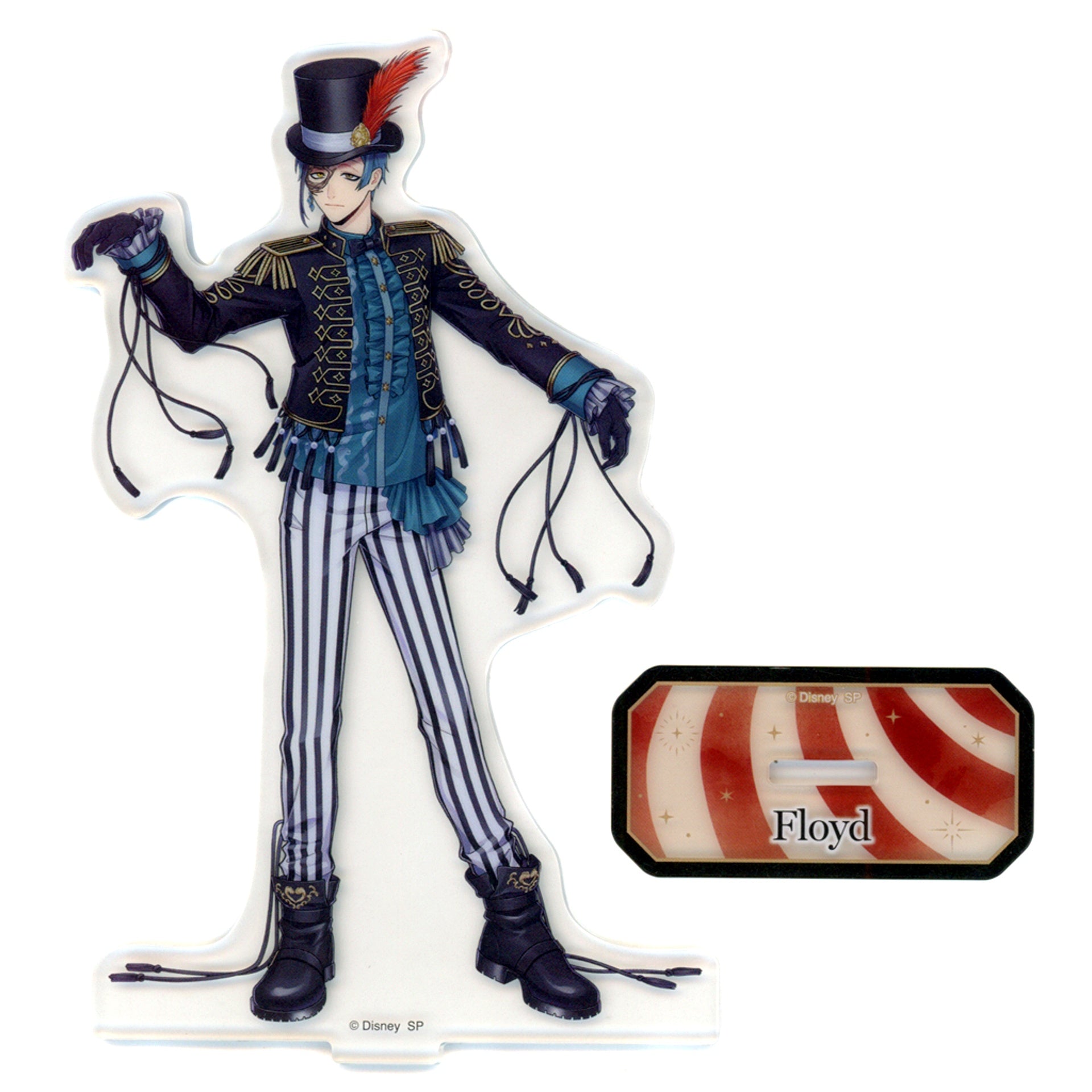 Floyd Leech Halloween Ver. 2024 Acrylic Stand Disney Twisted-Wonderland Halloween Animate Only Shop [USED]