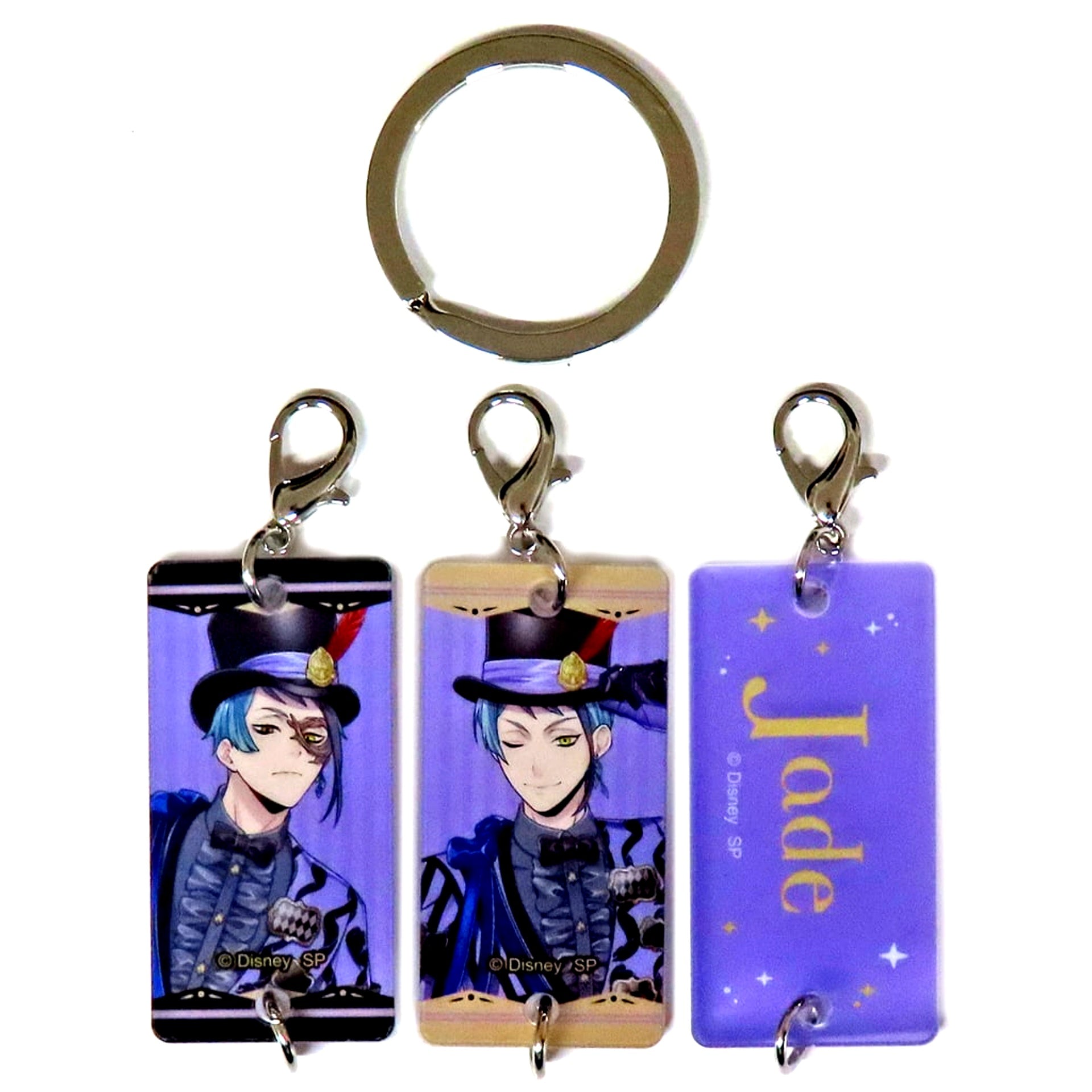 Jade Leech Disney Twisted-Wonderland Acrylic Charm Set Halloween ver.2024 Animate Only Shop [USED]