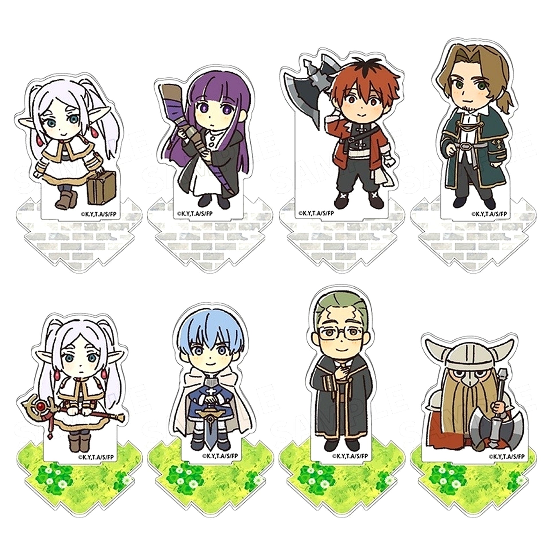 Set of 8 Frieren: Beyond Journey's End Mini Acrylic Stand [USED]