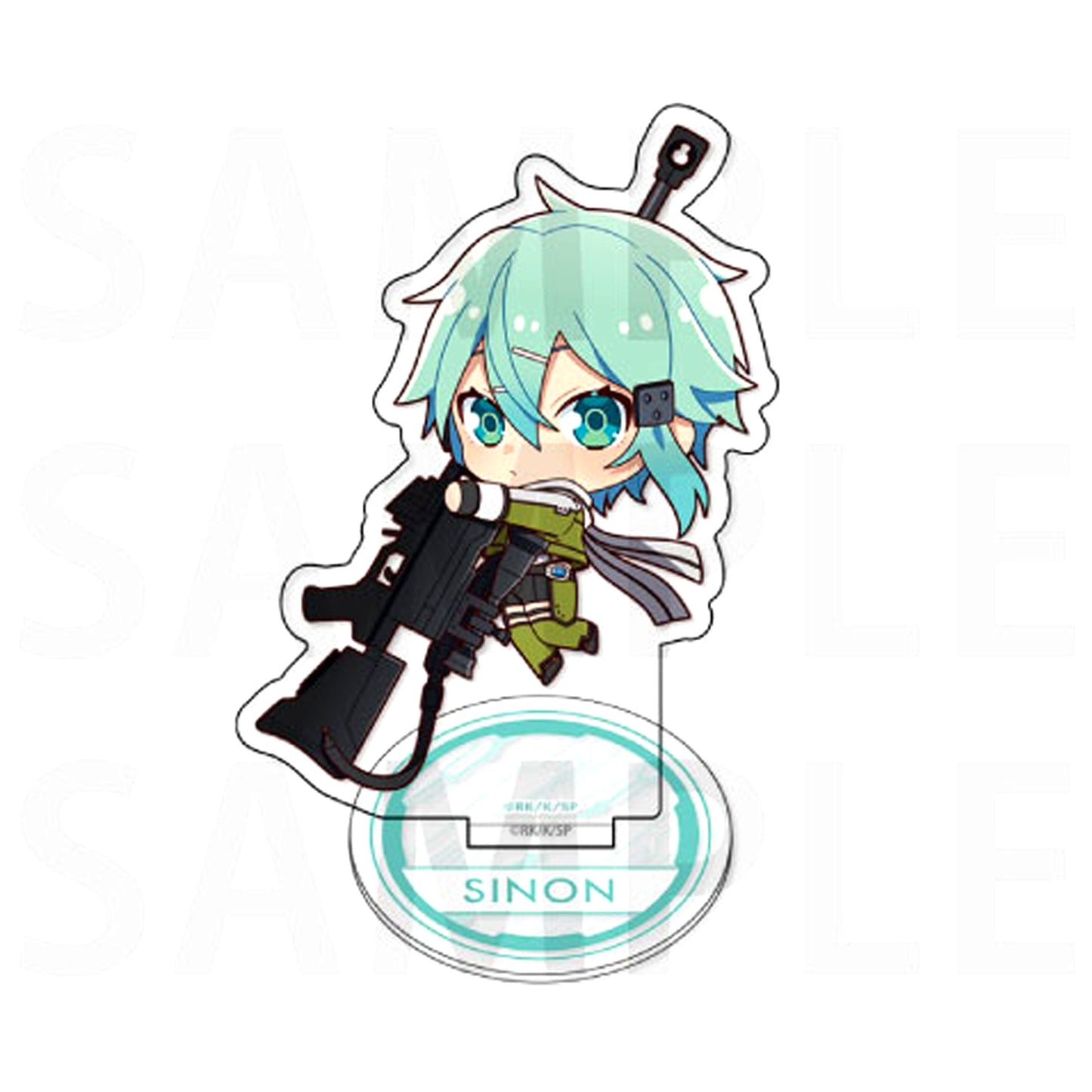 Sinon Sword Art Online Trading Acrylic Stand Deformed [USED]
