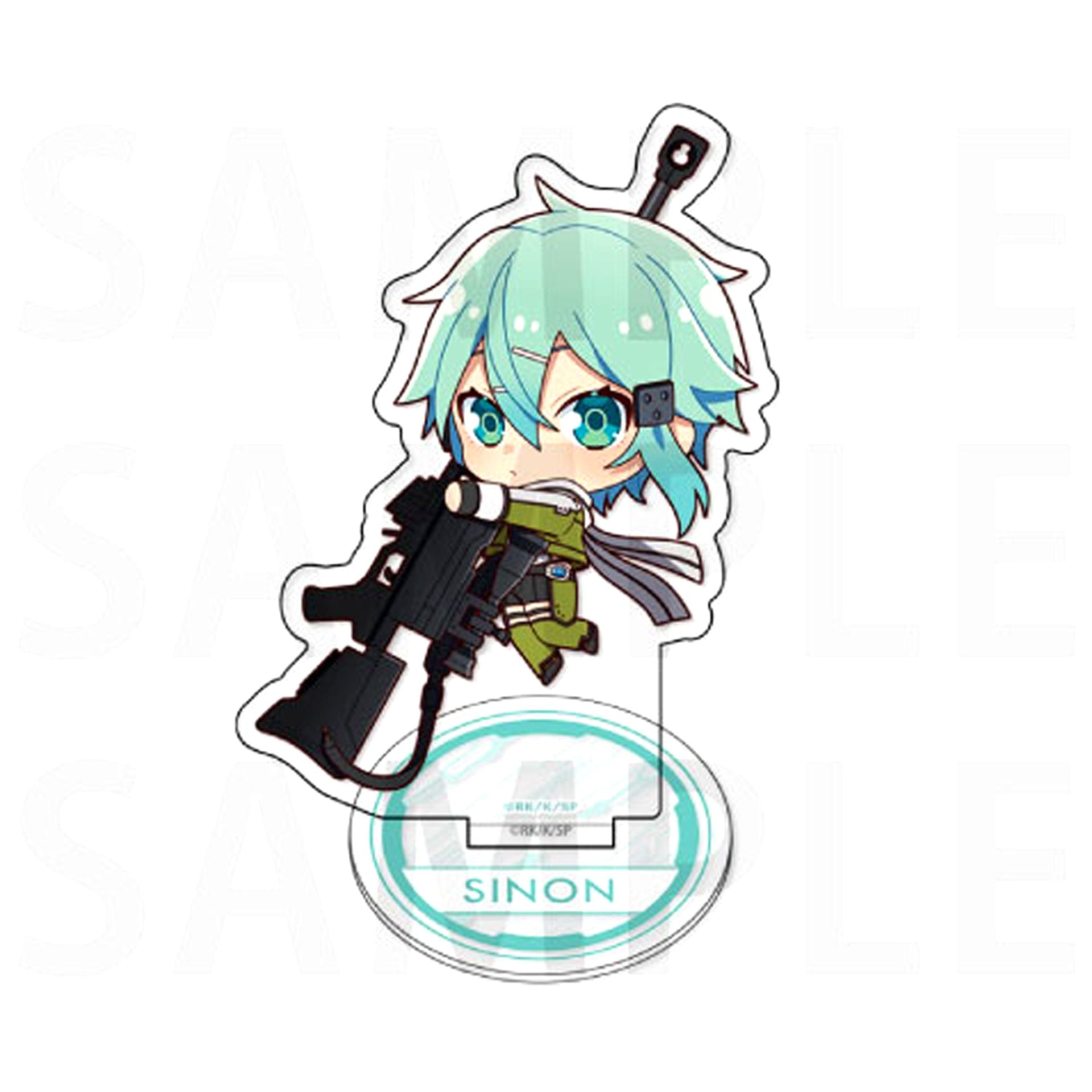 Sinon Sword Art Online Trading Acrylic Stand Deformed [USED]