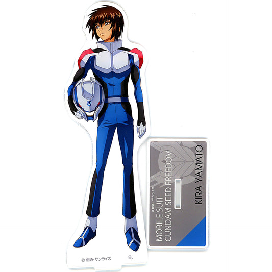 Kira Yamato Mobile Suit Gundam SEED FREEDOM Big Acrylic Stand Pilot Suit Ver. [USED]