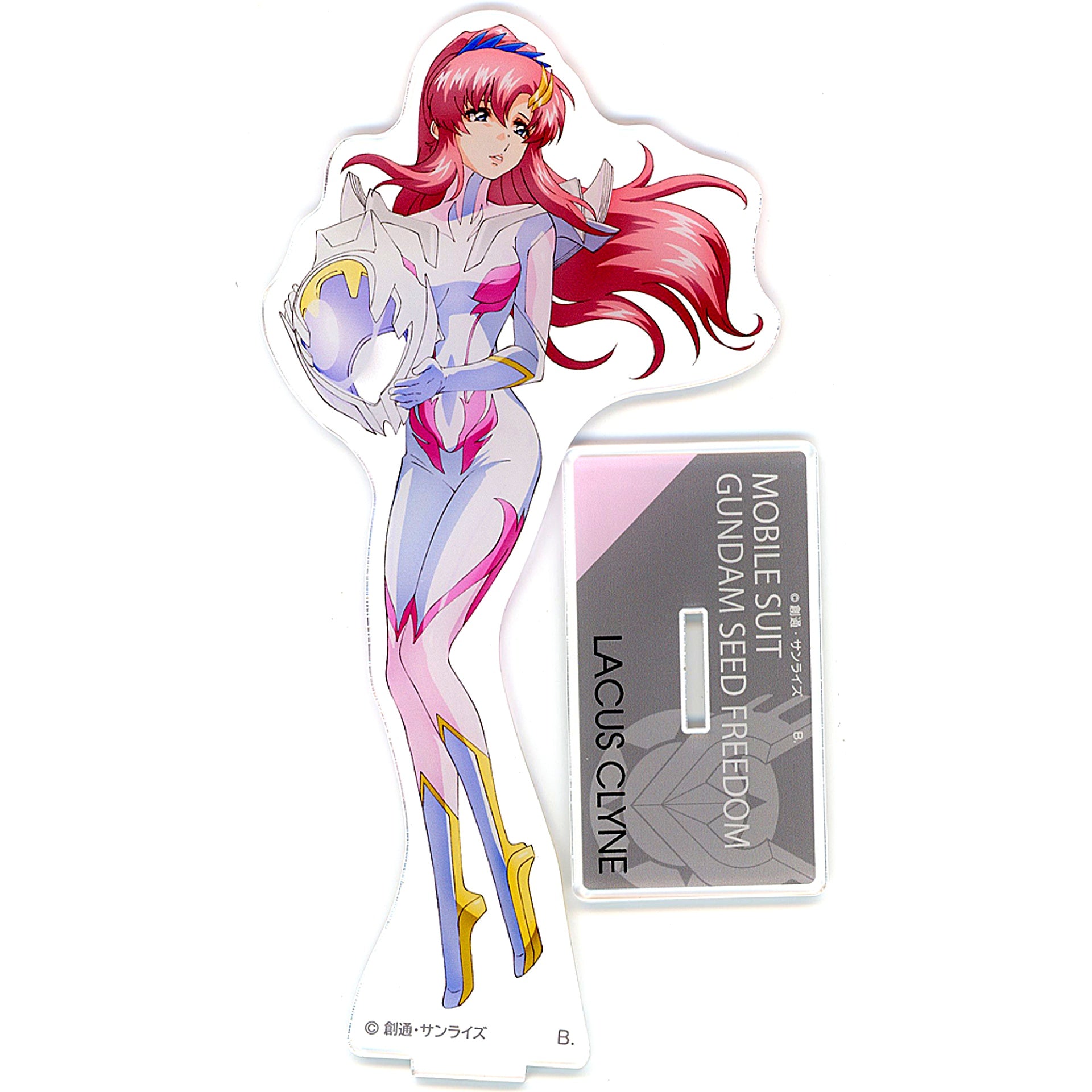 Lacus Clyne Mobile Suit Gundam SEED FREEDOM Big Acrylic Stand Pilot Suit Ver. [USED]