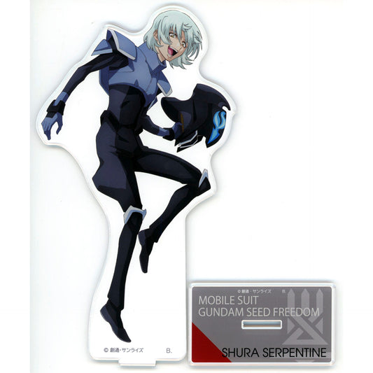 Shura Serpentine Mobile Suit Gundam SEED FREEDOM Big Acrylic Stand Pilot Suit Ver. [USED]