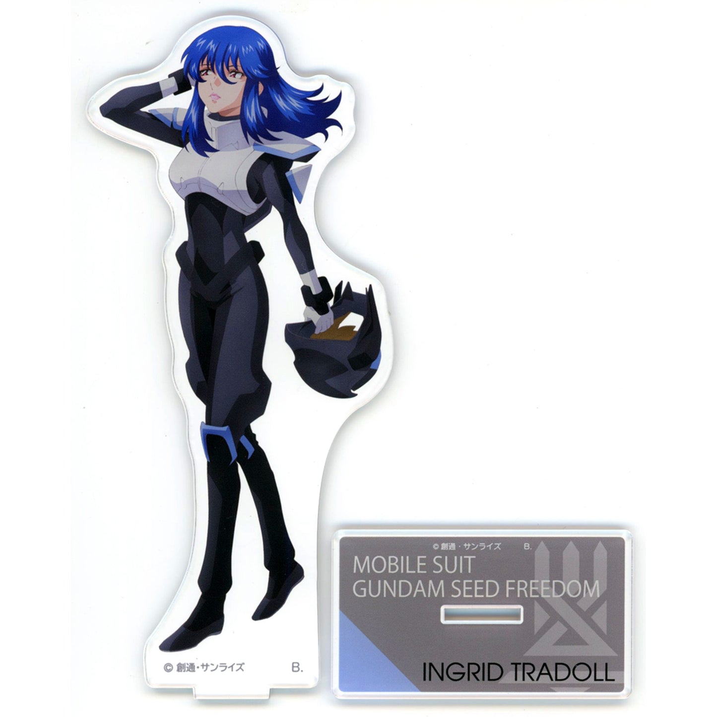 Ingrid Tradoll Mobile Suit Gundam SEED FREEDOM Big Acrylic Stand Pilot Suit Ver. [USED]