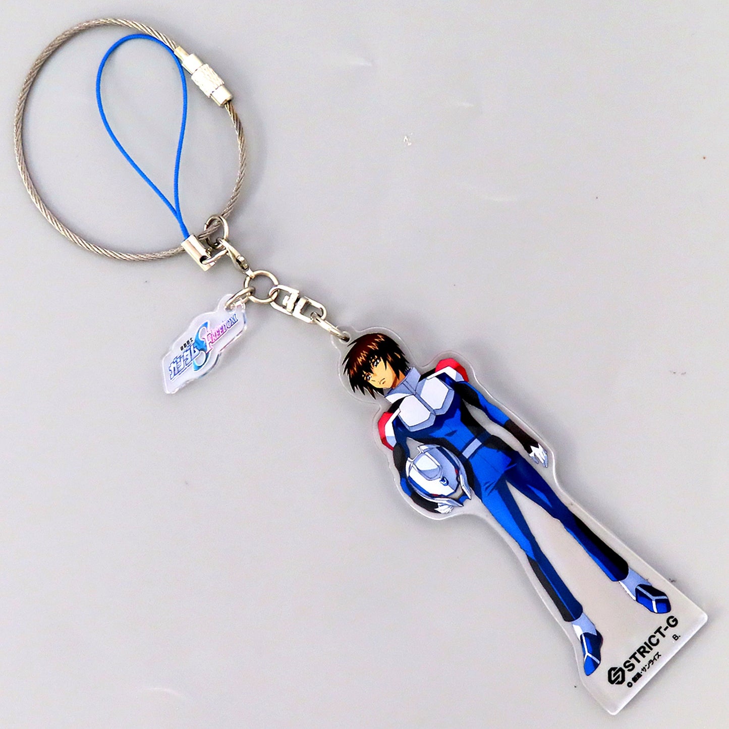 Kira Yamato Mobile Suit Gundam SEED FREEDOM STRICT-G Acrylic Keychain [USED]