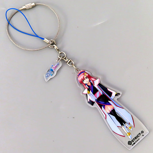 Lacus Clyne Mobile Suit Gundam SEED FREEDOM STRICT-G Acrylic Keychain [USED]