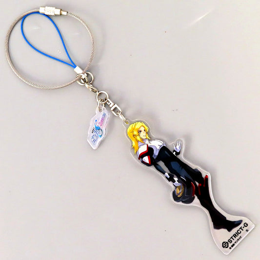 Orphee Lam Tao Mobile Suit Gundam SEED FREEDOM STRICT-G Acrylic Keychain [USED]