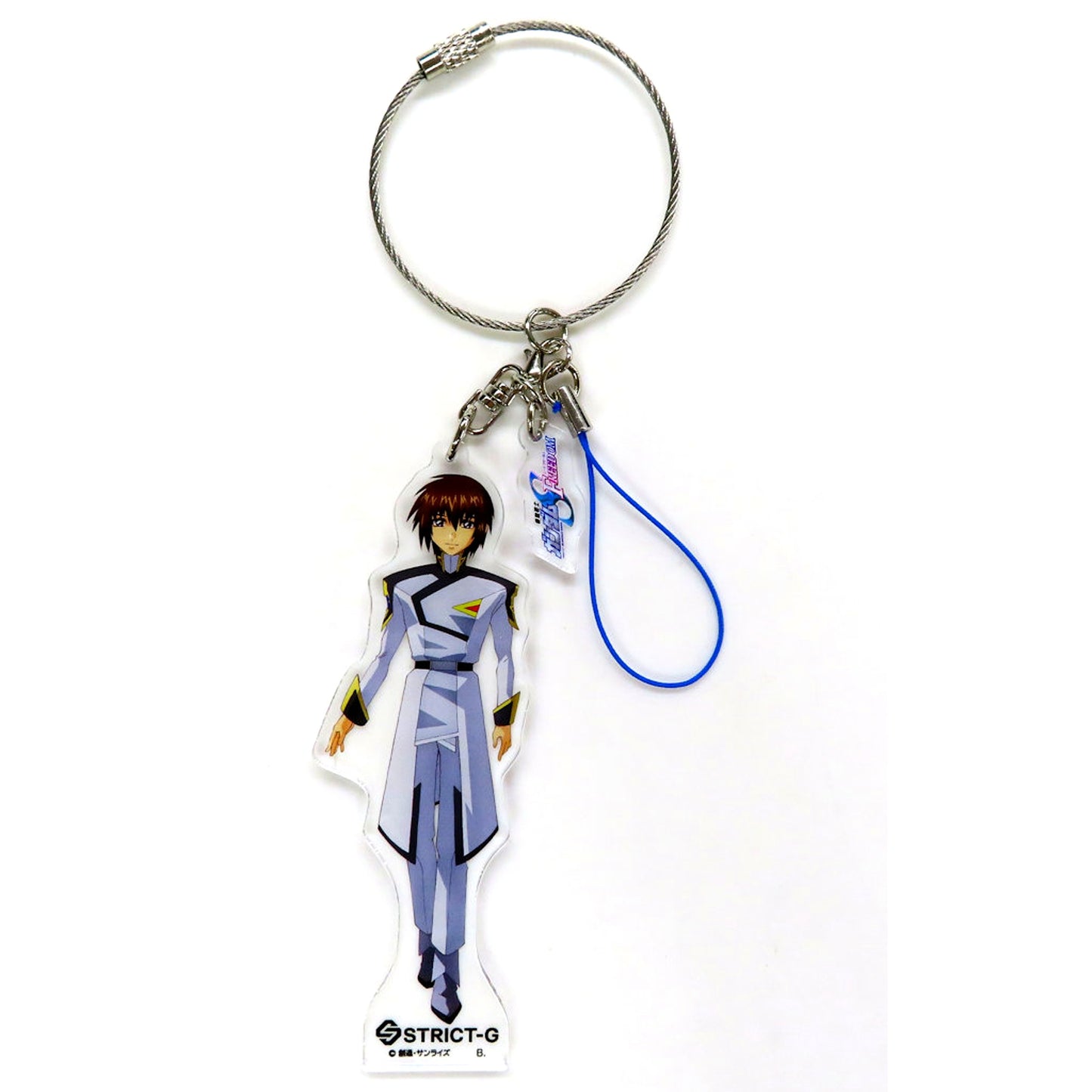 Kira Yamato STRICT-G Mobile Suit Gundam SEED FREEDOM Acrylic Keychain Uniform Ver. [USED]