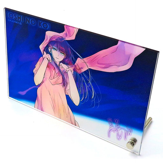 Akane Kurokawa Weekly Young Jump 45th Anniv Young Jump x Sumie Shop Vol.2 Oshi no Ko Glitter Foil Acrylic Plate [USED]