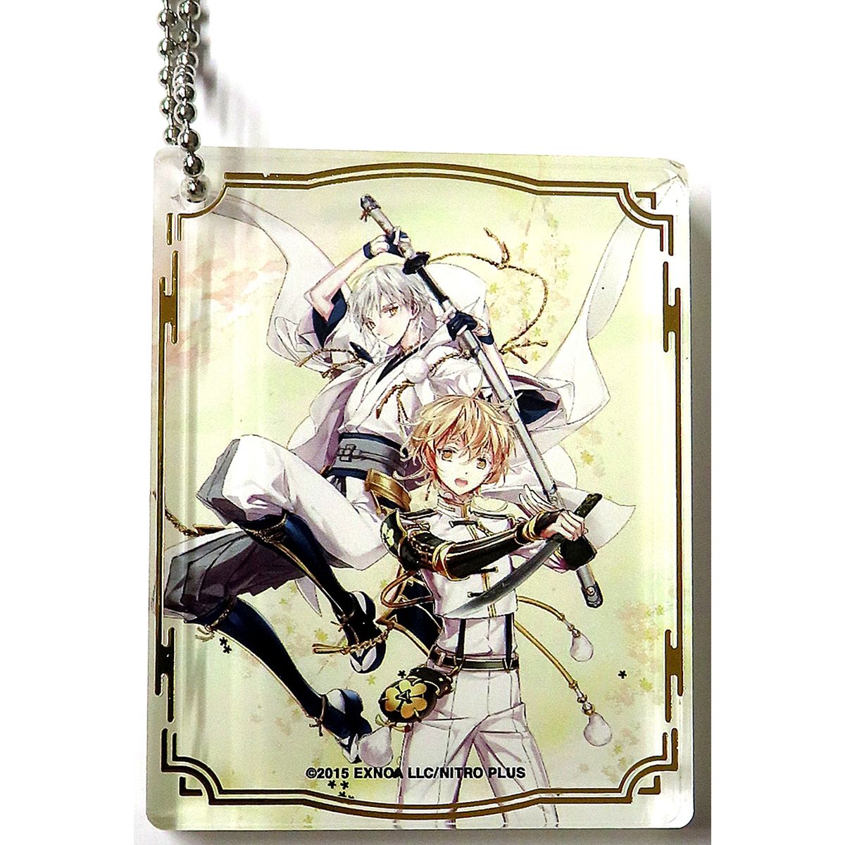 Monoyoshi Sadamune, Tsurumaru Kuninaga Touken Ranbu ONLINE Acrylic Art Block Collection 1st Release [USED]