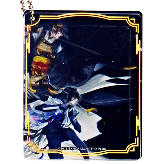 Mikazuki Munechika, Juzumaru Tsunetsugu Touken Ranbu ONLINE Acrylic Art Block Collection 2nd Release [USED]