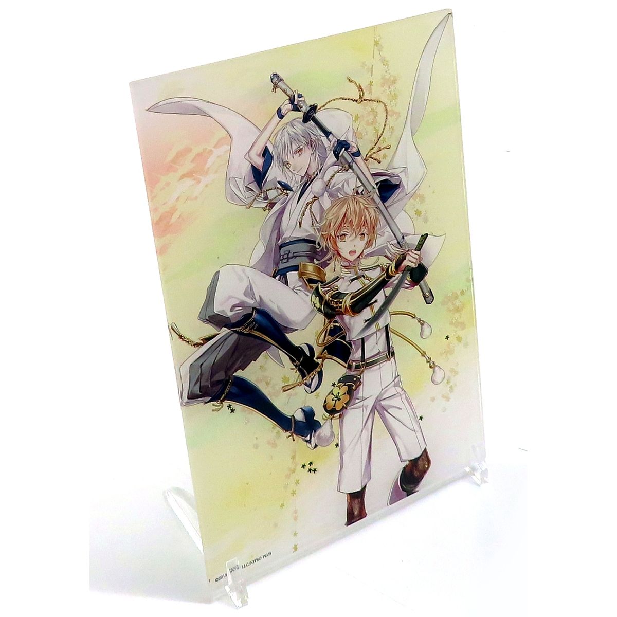 Monoyoshi Sadamune, Tsurumaru Kuninaga Touken Ranbu ONLINE Emaki Acrylic Plate [USED]