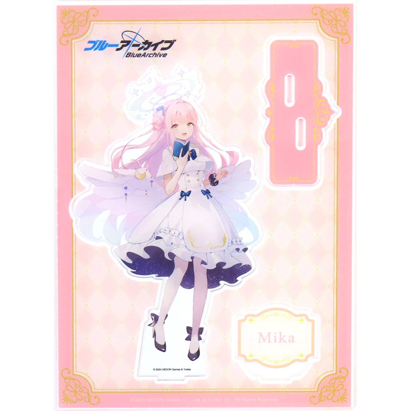 Mika Misono MEGA Acrylic Stand Blue Archive TSUTAYA POP UP SHOP [USED]