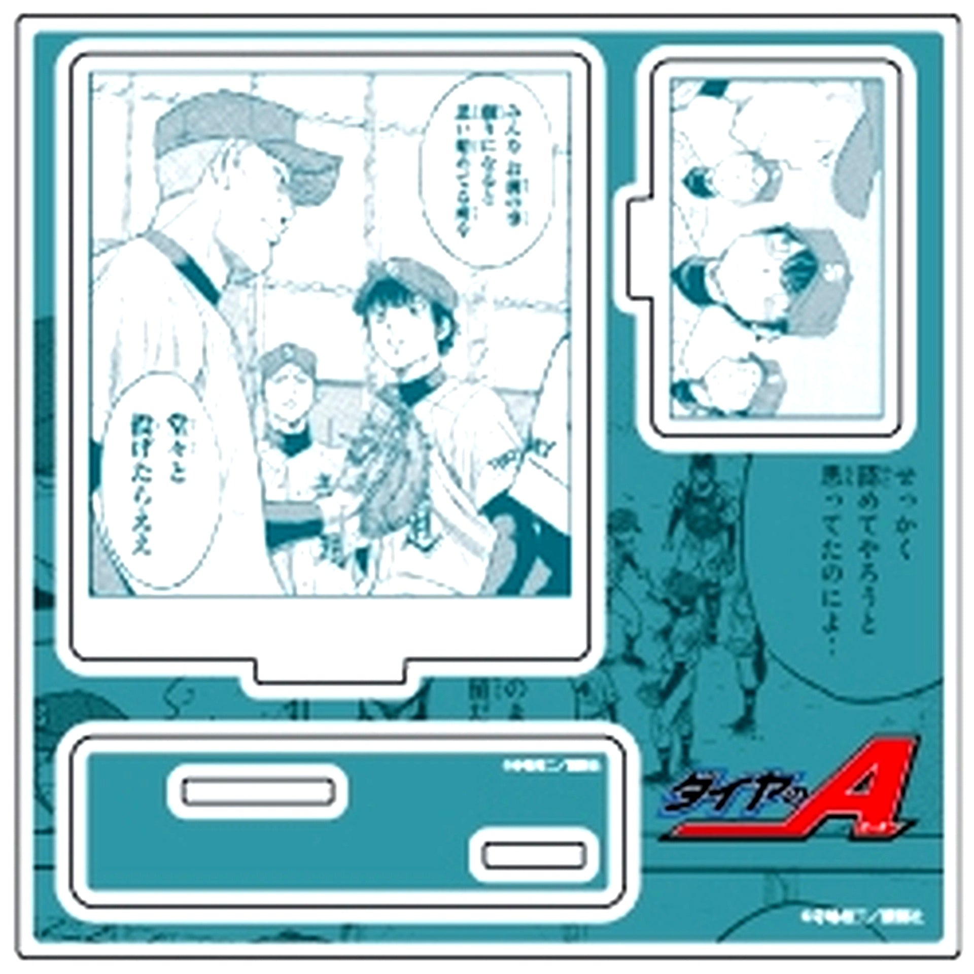 03. Pattern C Official Illustration Acrylic Stand Plate Ace of Diamond [USED]