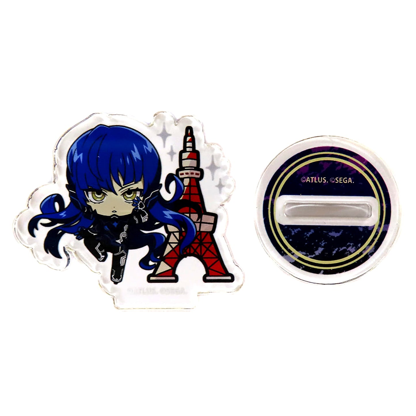 Nahobino Shin Megami Tensei V Vengeance RED TOKYO TOWER Drawn Chibi Mini Acrylic Stand [USED]