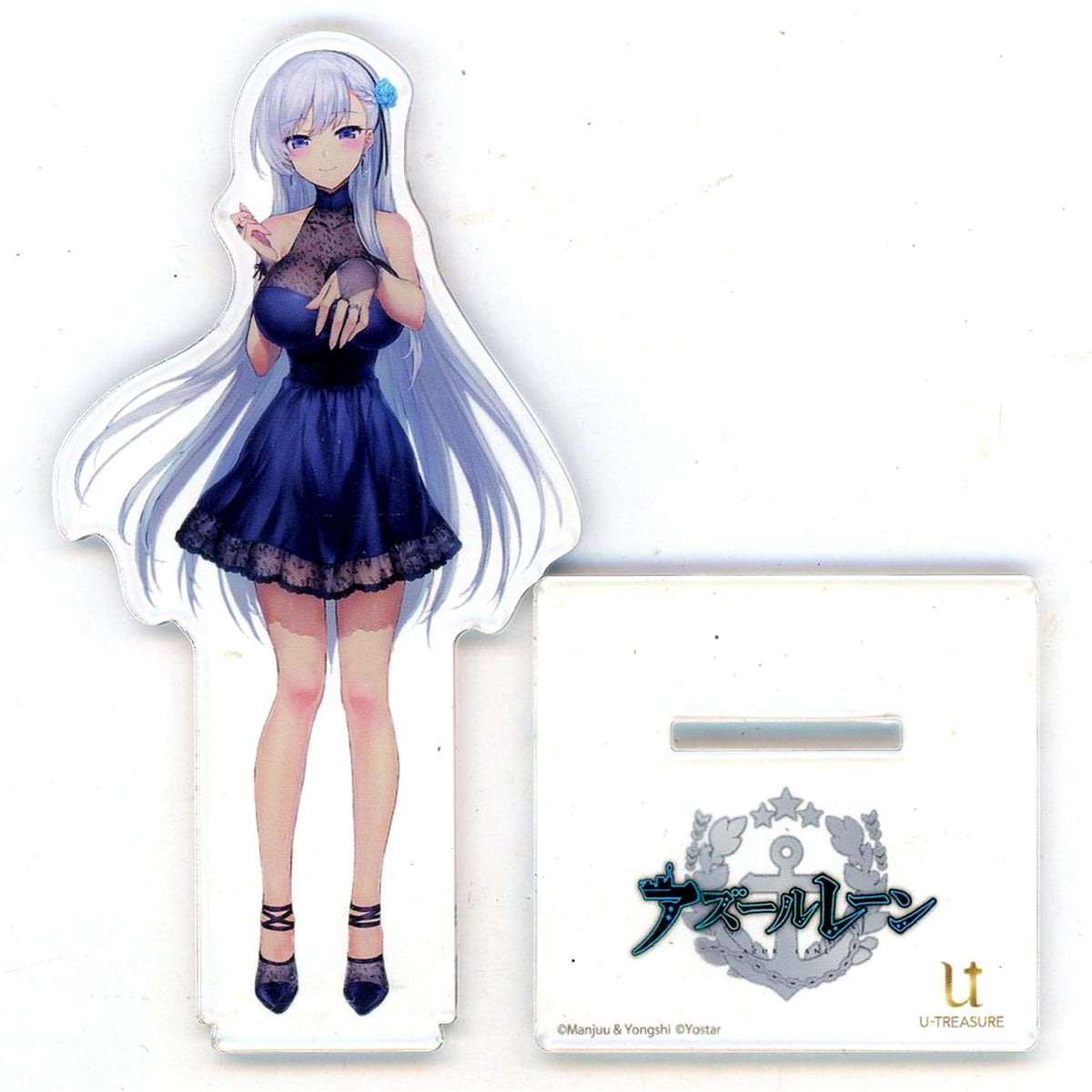 Belfast Acrylic Stand Azur Lane x U-TREASURE Motif Ring Purchase Bonus [USED]