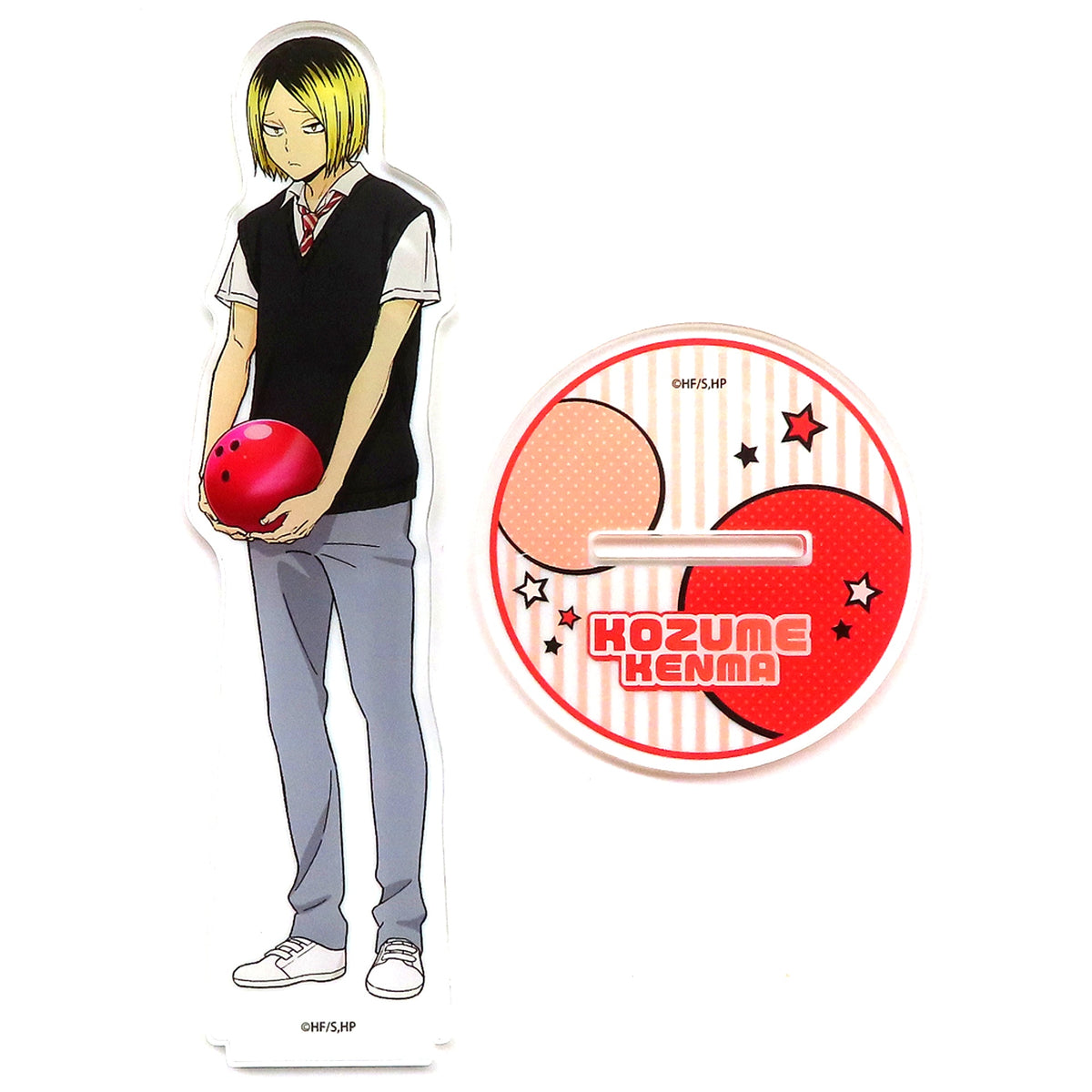 Kenma Kozume Round1 Collaboration Ver. Haikyu!! x Round1 Acrylic Figure Stand [USED]