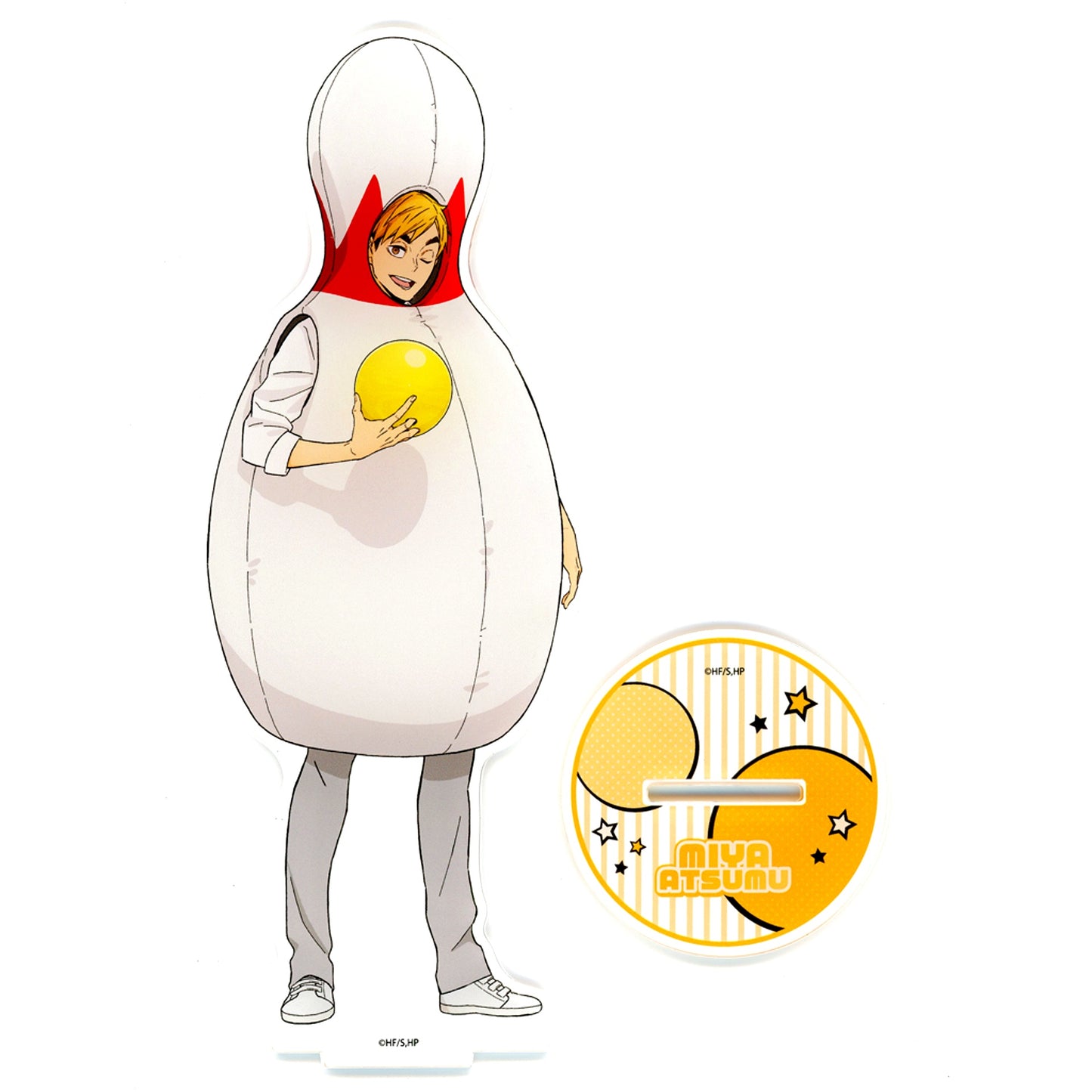 Atsumu Miya Acrylic Figure Stand ROUND1 Collaboration Ver. Haikyu!! x Round1 [USED]