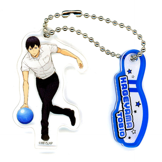 Tobio Kageyama Haikyu!! x Round1 Trading Acrylic Keychain Round1 Collab Ver. [USED]