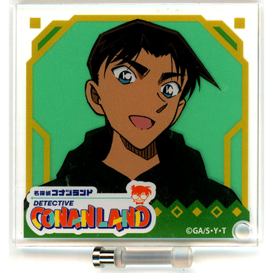 Heiji Hattori Detective Conan Land x DiverCity Tokyo Plaza Acrylic Mini Panel [USED]