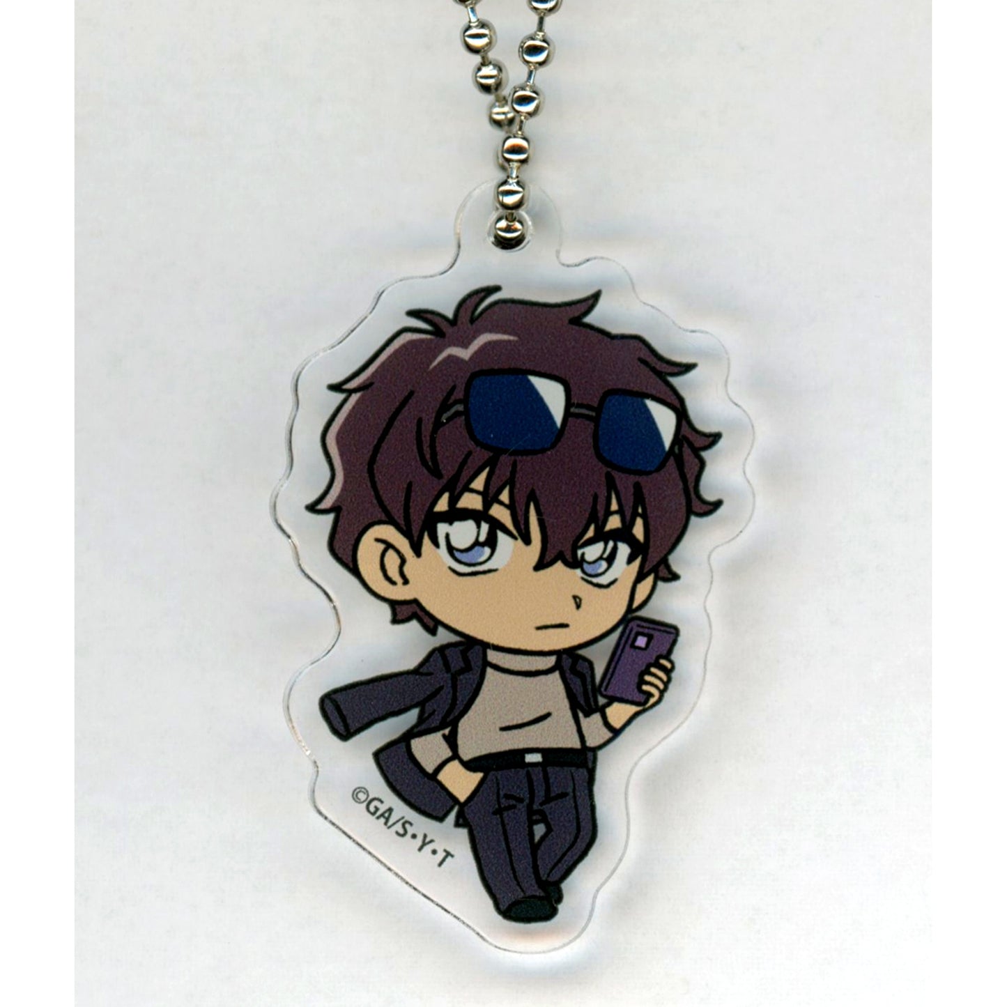 Jinpei Matsuda Detective Conan Land x DiverCity Tokyo Plaza Acrylic Keychain [USED]
