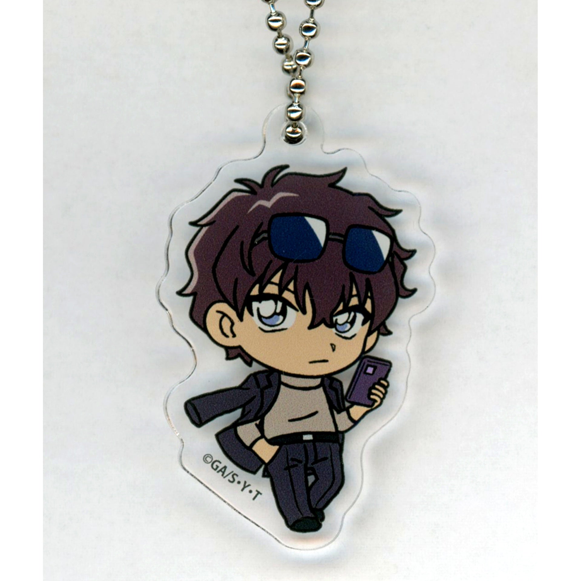 Jinpei Matsuda Detective Conan Land x DiverCity Tokyo Plaza Acrylic Keychain [USED]